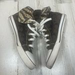 Coach Monogram Logo High Top Bonney Sneakers Brown Tan Size 8 Y2K Style Photo 7
