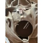 Mittoshop NWT Gray Ribbed Knit Short Sleeve Henley Bodysuit Top Women's XL Photo 5