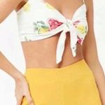 Forever 21 🆕 Fruit Prints Woven Bralette Top M🆕 Photo 0