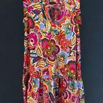 Maia Bright Floral Dress Pink Size 1X Photo 1