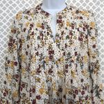Old Navy NWOT  floral pleated mini dress tunic‎ top Photo 2