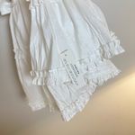 For Love & Lemons  Whipped Cream Taffeta Mini Dress in White Size X-Small Photo 11