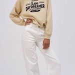 Daydreamer white Straight-leg jeans NWT Photo 0