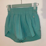 Lululemon  Hotty Hot high-rise lined women’s size 2 shorts in Kelly green Photo 0
