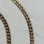 Gold Tone Flat Chain Link Purse Handbag Replacement Strap 47" ✨ Photo 2