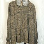 Zeagoo NWT Women’s XXL Animal Print Blouse Photo 0
