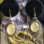 Gold Turkish Stone Statement Necklace Set Photo 4