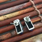 Silpada  Sterling Silver Post Earrings Colorful stones Photo 3