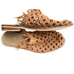 Free People  Mirage‎ woven mule tan SZ 37 Photo 3