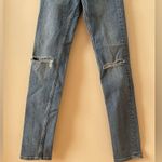 ALL SAINTS Mast Low Rise Skinny Jeans Y2K Medium Wash Distressed Ripped Size 26 Photo 7