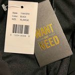 NWT Want And Need Black Dress Size XL Photo 2