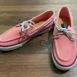Sperry  sz 9.5 pink Womens Bahama 2.0 lace up vacation‎ minimalist loafers NWT Photo 0