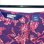 NWT Lands’ End Women’s Floral Print Beach Swim Resortwear Cover Photo 8