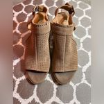 Franco Sarto Camel Taupe Perforated Heels 6.5
Business casual block heel fall Photo 2