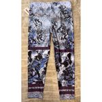 Evolution and creation ‎ Active Floral Print Leggings Yoga Athletic Snakeskin L Photo 3