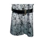 Cartise Ombré Wool Blend Belted Portrait Collar Blazer Dress Small Black Photo 7