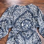 Denim & Supply Ralph Lauren Denim & Supply • Ralph Lauren dress blue pattern cotton voile boho mini coastal Photo 9