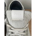 P448 Women's Jack Perforated Calf Hair Trim Sneakers Photo 2