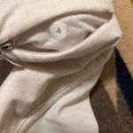 Lululemon  White Athletic Shorts with Elastic Waistband and Pleated Design Photo 2