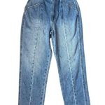 Madewell  Jeans High Rise Tapered Belted Light Medium Wash Size 27 MA492 Photo 1