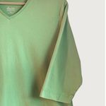 Denim and Co Womens Tunic Top Size 1X Mint Green‎ Summer Breathable Oversized Green Photo 3