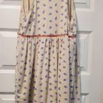 True Craft Women’s Sleeveless Dress Xl Cream Blue Orange NEW.a30 Photo 1