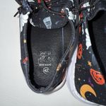Black Halloween All Over Print Slip On Shoes Sneakers Womens Size US 9.5 Ghosts Photo 2