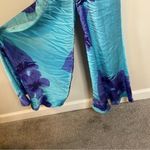 Victoria's Secret Victoria’s Secret Silk Y2K Floral Wide Flare Leg Jumpsuit Size Medium Rare Photo 4