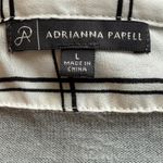 Adrianna Papell Layered Buttondown with Sweater - Gray, Size Large | Classiccore Photo 6