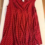 Her Universe  DISNEY MARY POPPINS RETURNS ZIGZAG DRESS Torrid Red Cap Sleeve Photo 1