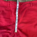 The Limited  Red Women's Chino Shorts cotton high waist 5” hem Photo 5
