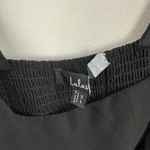 Lulus NEW  Summer Invite Black Tie Strap Tiered Midi Dress Cocktail Party XL Photo 6