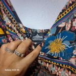 Angie  Maxi Dress Floral Boho NWT – Size L Photo 1