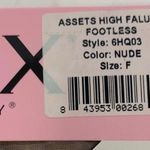 Spanx Assets High Falutin Footless Tights Beige Size F Holiday Shapewear Photo 3