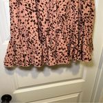 JODIFL  Pink-Orange Animal Print Ruffle Accent Skort size L Photo 6