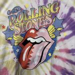 Rolling Stones Hot lips Sunset Tie Dye T-Shirt XL Photo 1