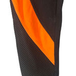 PINK - Victoria's Secret PINK By VS Black & Orange Striped Yoga Leggings Woman Sz S Photo 3