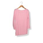 Soft Pink Long Sleeve Nightgown SZ S – Cozy Sleepwear Pink Photo 2