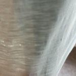 Eileen Fisher Organic Cotton Batwing 3/4 Sleeve length, Scoopneck Tee, Small Photo 3