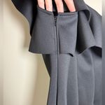 EXPRESS NWT One-Shoulder Body Con Ruffle Dress Sz 6 Photo 3