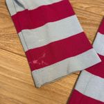 Lacoste vintage pink and blue striped long sleeve size 42 Has some bleach stai Photo 3