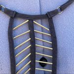 MLV Collection MLV black silk Dorane T-Back Halter Mini dress XS Photo 4