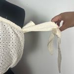 Eberjay New eberjey Andy Portola Blouse Ecru White Eyelet Off Shoulder size medium Photo 4