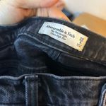 Abercrombie & Fitch Black 90’s Straight Leg Ultra High Rise Jeans Photo 3