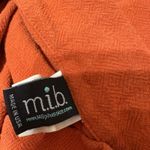 MIB Tunic Button Top 2X Rust Textured Cotton‎ Oversized Lagenlook Earthy Minimal Orange Photo 3