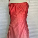 Jump  Pink Prom Dress Strapless Tie Back Size 11-12 Photo 2