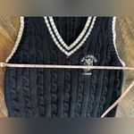 Brandy Melville EUC!  knit v neck vest Photo 2