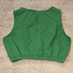 American Threads Green crop top • size medium • Photo 6