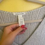 Caution to the Wind Gray Knit Dress Photo 2