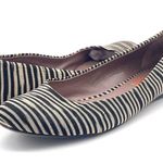 Missoni Ballet Flats Striped Fabric Black Tan Ballerina Flat Size 38.5 | US 8.5 Photo 15